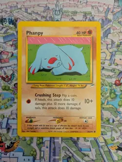Phanpy 76/105 Pokemon Neo Destiny Vintage WotC - LP+ - Image 1