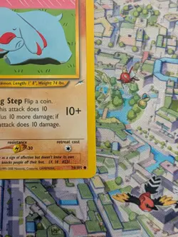 Phanpy 76/105 Pokemon Neo Destiny Vintage WotC - LP+ - Image 5