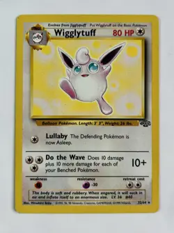 Wigglytuff 1999 Pokemon Jungle Unlimited Rare #32/64 * Mod Play - Image 1