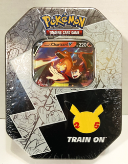 Pokemon Celebrations Tin Lance’s Charizard V Sealed - Image 1