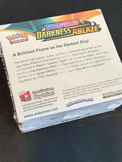 Pokemon Darkness Ablaze Booster Box Display - English - OVP - 36 Packs/Booster - Image 3