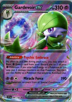 2023 Scarlet & Violet Gardevoir ex Stage 2/Double Rare #86 - Image 1