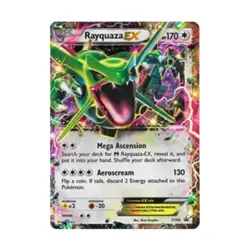 Pokemon XY Promos Rayquaza EX - XY66 (P) #XY66 (Holo) Fair - Image 1