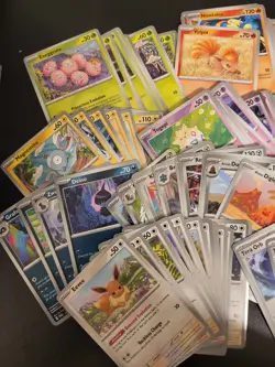 Pokemon Surging Sparks Complete Common, Uncommon & Rare Holo Base Set - Image 2