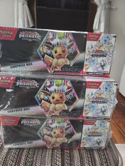 Pokemon TCG Prismatic Evolutions Surprise Box & Booster Bundle Sam’s Club x2 - Image 5