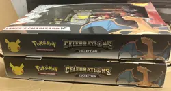 Sealed Pokemon LANCE'S CHARIZARD V Celebrations Collection Box Lot Of 2 - Image 4