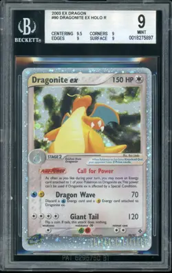 Pokemon EX DRAGON - #90/97 Dragonite ex - ENG - Ultra Rare Holo - BGS 9 - Image 1