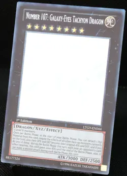 Yu-Gi-Oh! Number 107: Galaxy-Eyes Tachyon Dragon LTGY 1.Edition Ghost Rare [NM] - Image 4