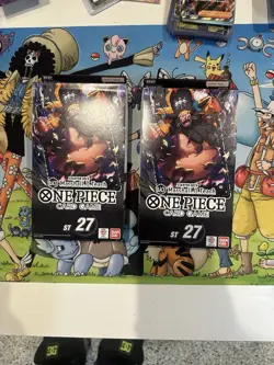 Lot Of 2 One Piece Starter Deck 27: BLACK Marshall.D.Teach Factory Sealed - Image 1