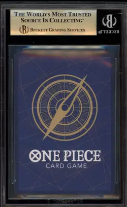 One Piece CCG Trafalgar Law Online Regionals Finalist Pk. Promo ST03-008 BGS 10 - Image 2