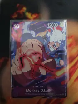 One Piece Monkey D Luffy P-041 EMOTION Exhibition Promo - Image 1