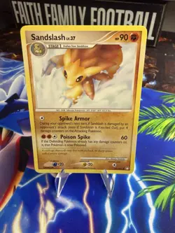 Sandslash 61/123 Diamond & Pearl Mysterious Treasures Pokemon Card - Image 1