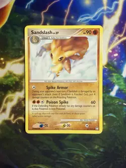 Sandslash 61/123 Diamond & Pearl Mysterious Treasures Pokemon Card - Image 3