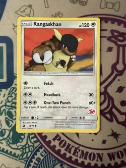 Kangaskhan #53 55/70 Dragon Majesty Charizard Stamped Pokemon TCG Card - Image 3