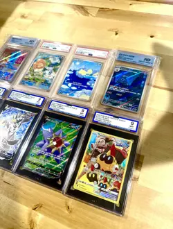 Graded Pokemon Card Lot (8 Cards) - Image 2