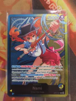Nami OP11-041 Learn Together Nami Deck Leader - One Piece TCG - English Card NM - Image 1