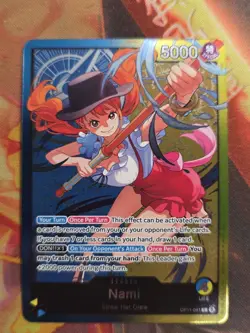Nami OP11-041 Learn Together Nami Deck Leader - One Piece TCG - English Card NM - Image 3
