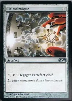 4 * Cle voltaique Francais - 4 * French Voltaic Key - Magic Mtg - M11 - Image 1