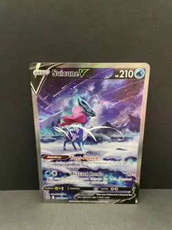 Pokemon TCG Suicune V GG38/GG70 2023 Crown Zenith Ultra Rare Card! - Image 1