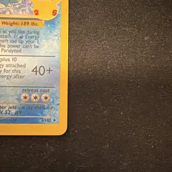 Pokemon TCG Blastoise 2/102 Celebrations Classic Collection Holo 25th Anniversa… - Image 2