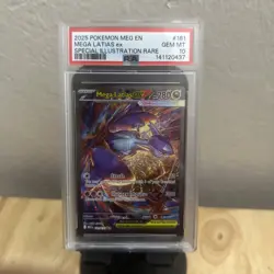Mega Latias ex #181 PSA 10 Gem Mint 2025 Pokemon SIR Special Illustration Rare - Image 1