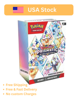 Pokemon TCG SV8.5 Prismatic Evolutions Booster Bundle -New Factory Sealed - Image 1