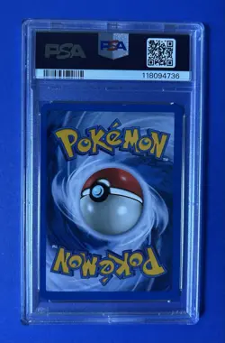 2000 Pokemon Gym Chal. Misty’s Gyarados Holo #13 PSA 8 NM-MT - Image 2