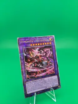 Yu-Gi-Oh! Fiendsmith's Rextremende SUDA-EN037 Quarter Century Secret Rare - Image 2