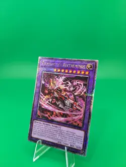 Yu-Gi-Oh! Fiendsmith's Rextremende SUDA-EN037 Quarter Century Secret Rare - Image 3