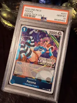 ✨2023 One Piece Perona Judge Pack Vol 2 ~ PSA 10 Gold Stamp ✨ - Image 2