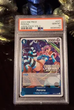 ✨2023 One Piece Perona Judge Pack Vol 2 ~ PSA 10 Gold Stamp ✨ - Image 3