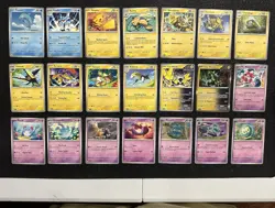 Pokemon Temporal Forces Complete Common, Uncommon & Holo Rare 140 Card Set - Image 4