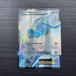 Pokemon TCG Altaria EX Card 123/124 XY Fates Collide Ultra Rare [LP condition] - Image 1