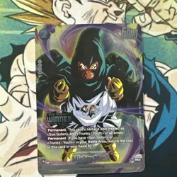 Dragon Ball Super Card Game Mighty Mask Winner Holo BT8-033 Battle Card - Image 1