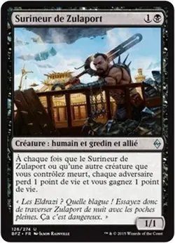 mtg magic Zulaport Cutthroat zendikar FRENCH vf fr Surineur de Zulaport - Image 1