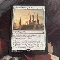 Throne of the God-Pharaoh - Amonkhet - Magic the Gathering - MTG - Image 1