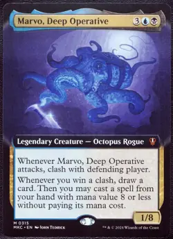 Marvo, Deep Operative - 315 Extended not foil MTG MKC - Image 1