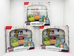 LOT OF 3x Pokemon TCG Scarlet & Violet 151 Poster Collection Boxes NEW & SEALED 820650853166 - Image 1