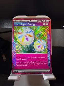 Pokemon TCG Ace Spec Neo Upper Energy 162/162 Temporal Forces - Image 1