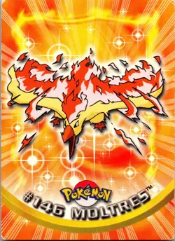 2000 Topps Pokemon TV Animation Edition Series 3 Non Holo #146 Moltres - Image 1