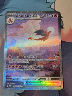 Charizard Ex Pokemon 199/165 Sir Scarlet & Violet 151 English NM / Near Mint - Image 1
