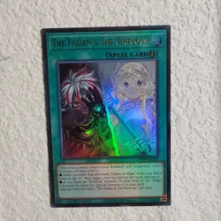 The Fallen & The Virtuous - THE CHRONICLES DECK: CH01-EN019 Ultra Rare Yu-Gi-Oh - Image 3