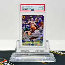 PSA 10 GEM MT Enel Mosaic #OP05-100 Awakening of the New Era Jap One Piece - Image 1