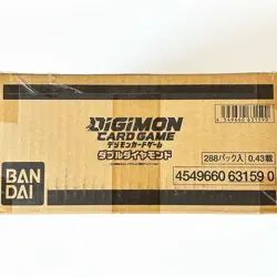 BANDAI Japanese Digimon Card Game Double Diamond BT-06 Booster Box Case SEALED! - Image 3