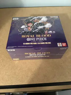One Piece Card Game Royal Blood OP10 Booster Box Sealed English TCG - Image 1