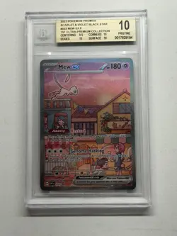 BGS 10 PRISTINE Mew Ex 053 SVP ALTERNATE ART PROMO SVP053 Pokemon Card 151 - Image 1
