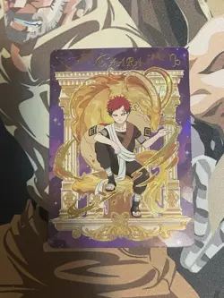 NRZ07-MR-003L4 Constellation Rare Gaara Naruto Kayou Card - Image 1