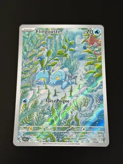 Clauncher 205/198 Scarlet Violet Base Set Illustration Rare Holo Card FRENCH NM - Image 1