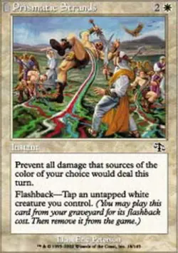 MTG magic cards 1x Prismatic Strands Judgment Light Play, English - Image 1