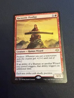 MTG - Harmonic Prodigy - Modern Horizons 2 NM - Image 1